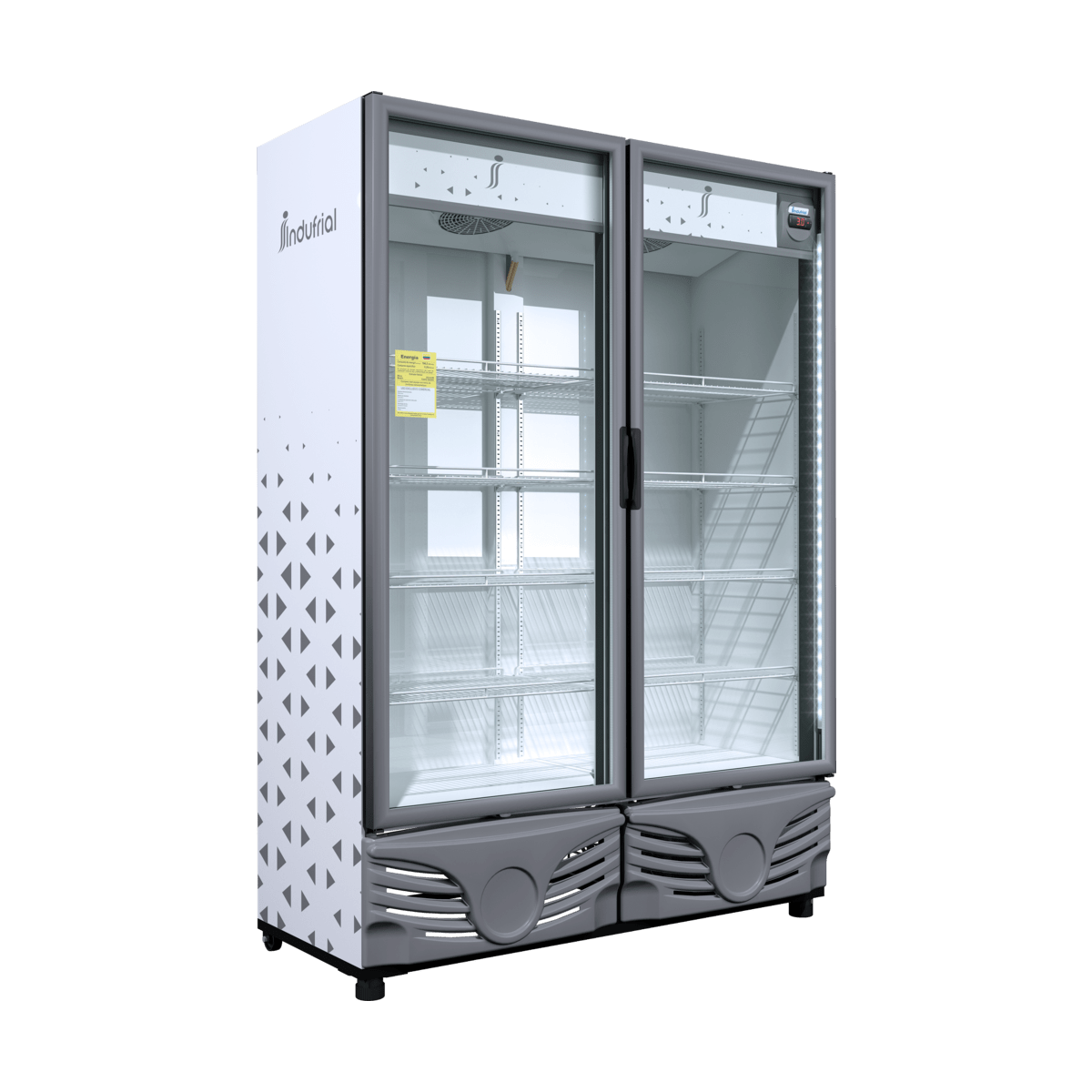 Congelador Horizontal para Helados puerta de Vidrio 39 (Coldline)